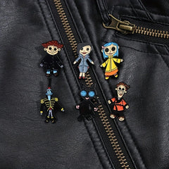 Pines de Coraline - 6 Unidades - My Rebel Shop