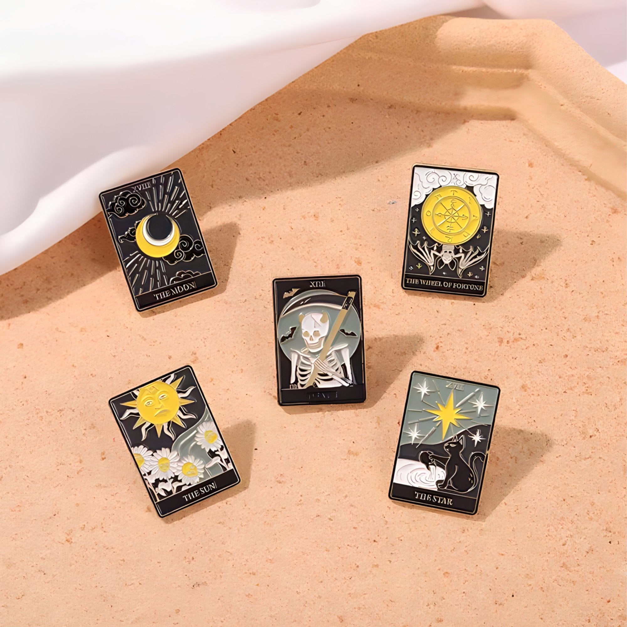 Pines del Tarot - Set de 5 Unidades - My Rebel Shop
