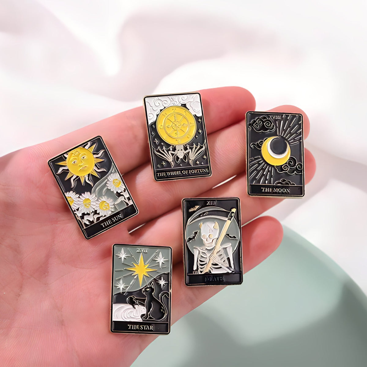Pines del Tarot - Set de 5 Unidades - My Rebel Shop