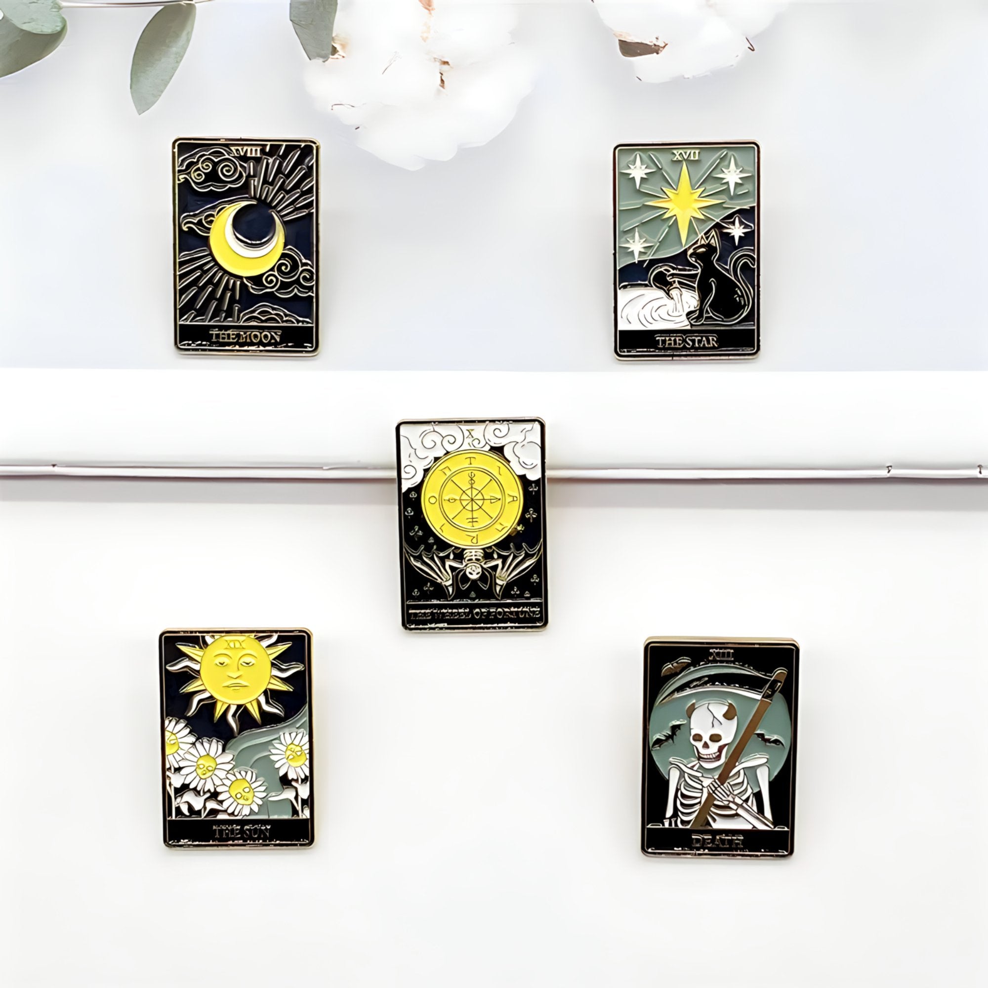 Pines del Tarot - Set de 5 Unidades - My Rebel Shop