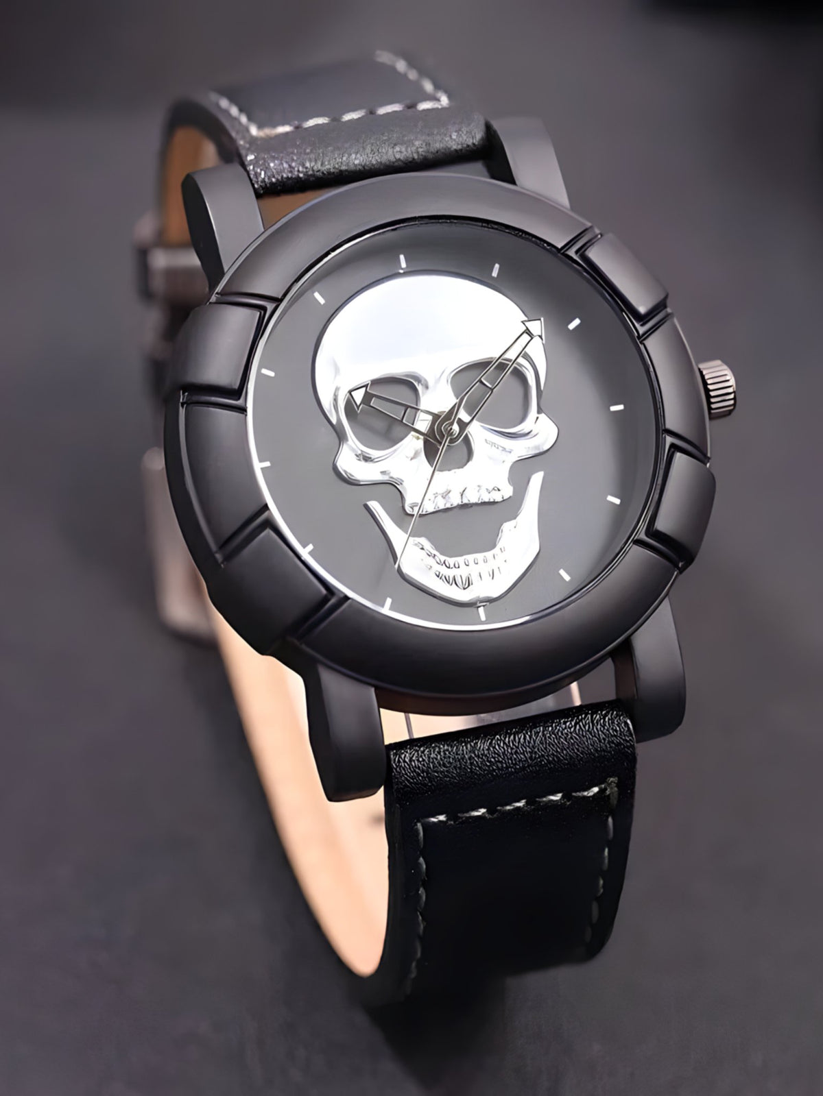 Reloj Skull Plateado - My Rebel Shop