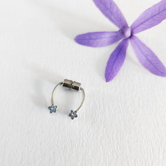 Septum de imán con rosas - My Rebel Shop