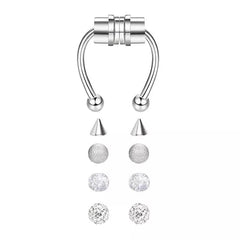 Septúm de imán con varios accesorios - My Rebel Shop