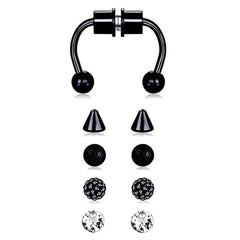 Septúm de imán con varios accesorios - My Rebel Shop