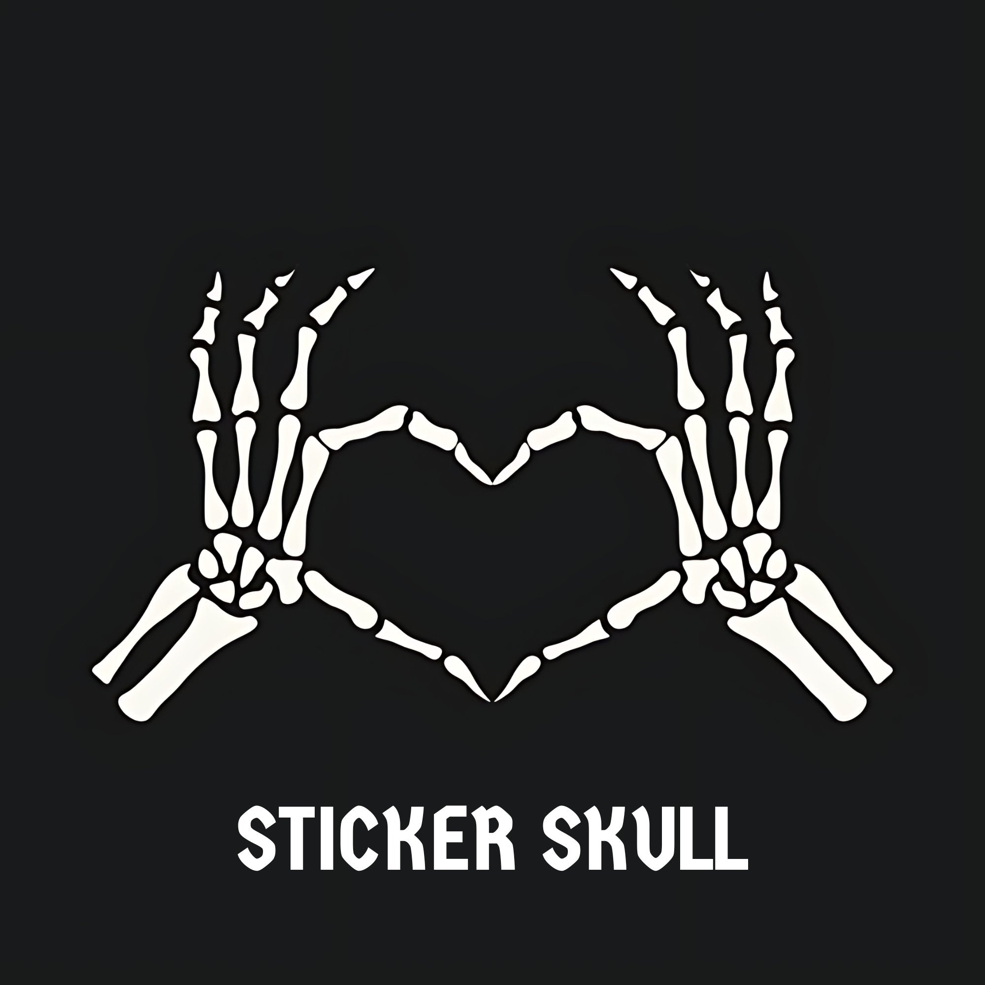 Sticker Skull - My Rebel Shop