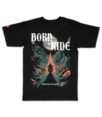 T-Shirt Born to Ride - My Rebel Shop