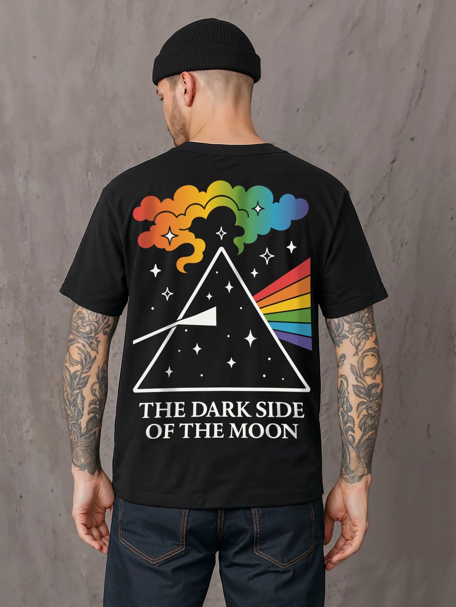 T-Shirt Pink Floyd – The Dark Side of the Moon - My Rebel Shop