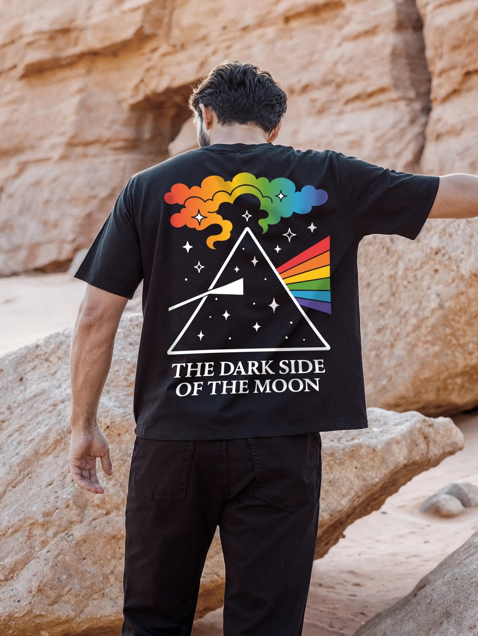 T-Shirt Pink Floyd – The Dark Side of the Moon - My Rebel Shop