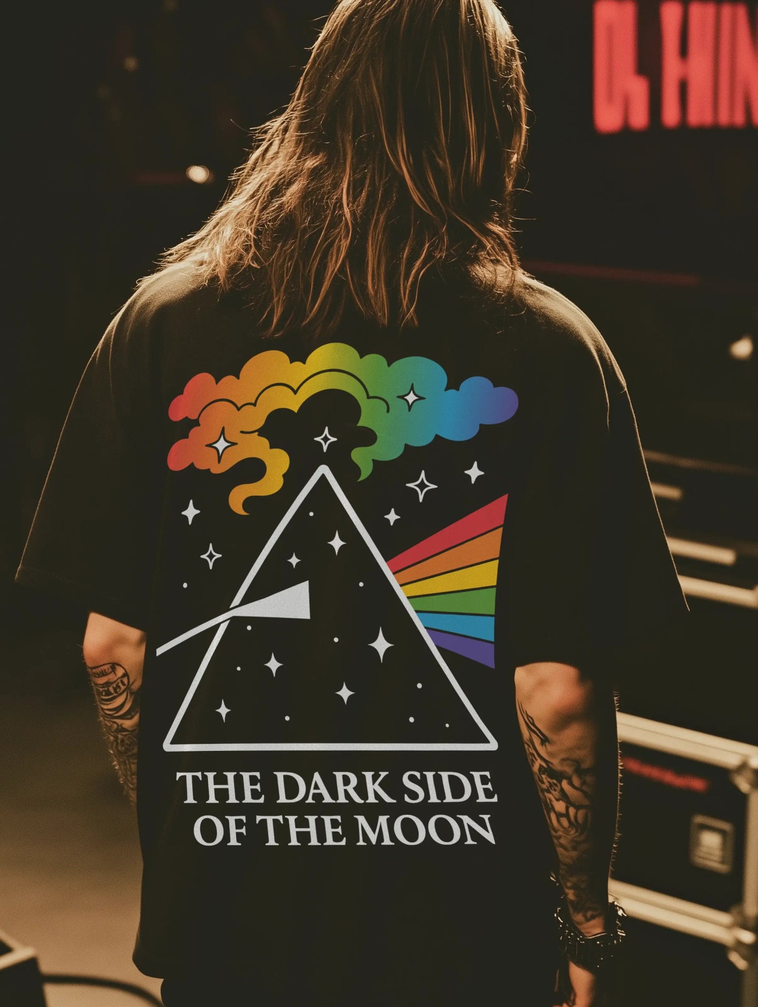 T-Shirt Pink Floyd – The Dark Side of the Moon - My Rebel Shop
