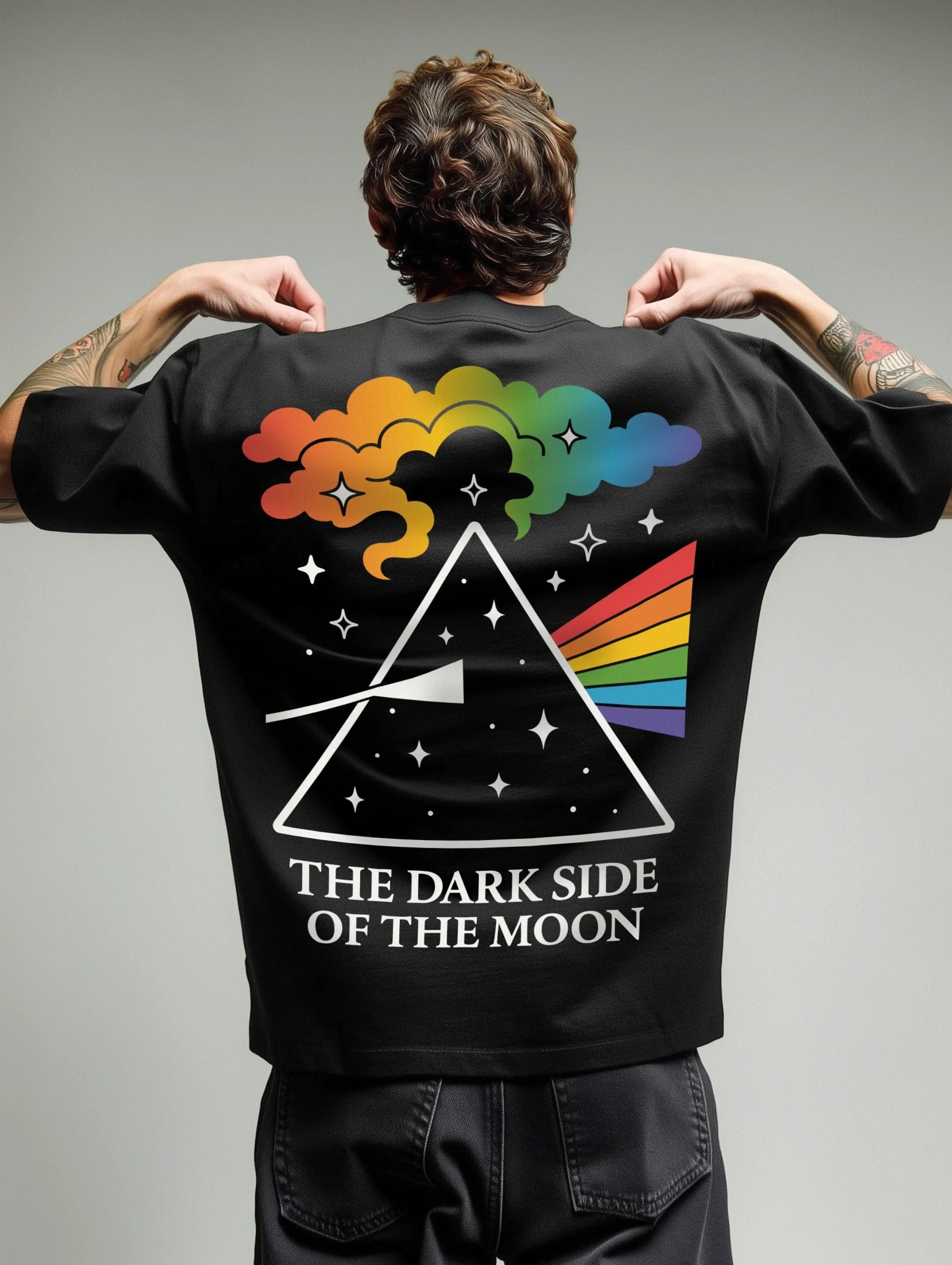 T-Shirt Pink Floyd – The Dark Side of the Moon - My Rebel Shop