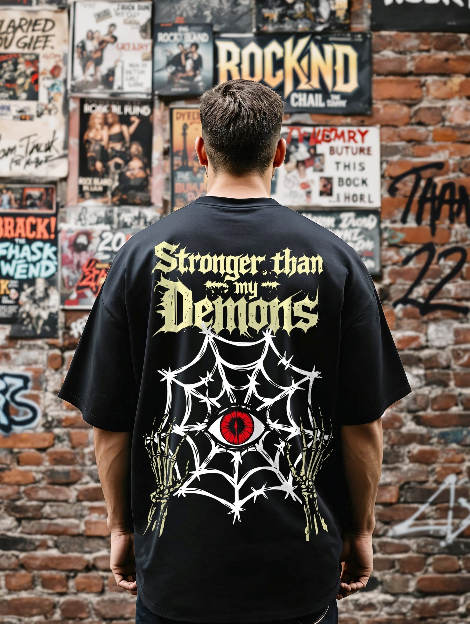 T-Shirt Stronger Demons - My Rebel Shop