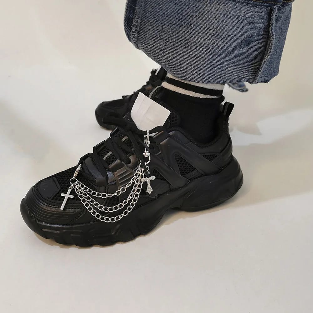 Accesorio para zapatos con cadena